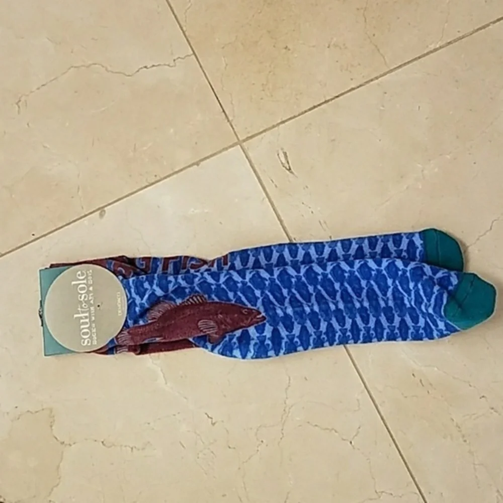 SIUL TO SOLE BIG FISH SOCKS